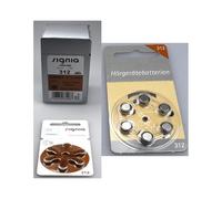 Siemens/Signia 312er Apparecchi Acustici Batterie 60 Pezzo + 12 Testbatterien Di