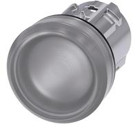 Siemens SIRIUS ATC - Lampada segnalazione rotondo metallico/A brillante trasparente Linse Glatt