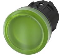 Siemens SIRIUS ATC - Lampada segnalazione rotondo verde Linse Glatt