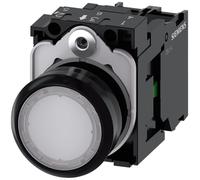 Siemens SIRIUS ATC - Pulsante 22 mm rotondo plastico bianco 1 NA modulo LED vite