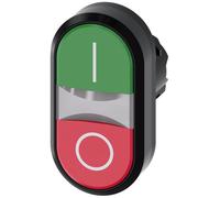 Siemens SIRIUS ATC - Pulsante doppio luminoso rotondo verde unipolare Rosso o Boton rasante