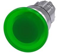 Siemens SIRIUS ATC - Pulsante fungo 22 mm rotondo metallico/A brillante verde 40 mm