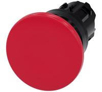 Siemens SIRIUS ATC - Pulsante fungo 22 mm rotondo plastico rosso 40 mm momentaneo