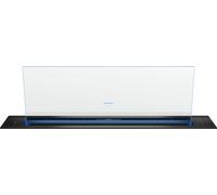 Siemens SL Cappa aspirante telescopica da piano LD98WMM66 in vetro trasparente e profili in black steel da 90 cm