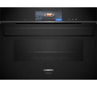 Siemens SL Forno compatto full steam da incasso CS958GCB1 finitura nero da 60 cm