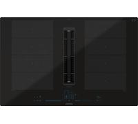 Siemens SL Piano cottura a induzione con cappa integrata EX800NX68E in vetroceramica nero da 80 cm - PREZZO PROMO FINO AL 21/07