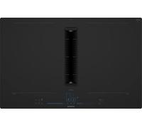 Siemens SL Piano cottura a induzione con cappa integrata EX80BNX68E in vetroceramica nero da 80 cm - PREZZO PROMO FINO AL 21/07