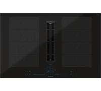 Siemens SL Piano cottura a induzione con cappa integrata EX870NX68E in vetroceramica nero da 80 cm - PREZZO PROMO FINO AL 21/07