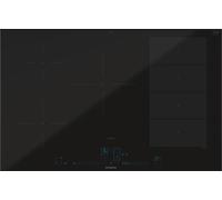 Siemens SL Piano cottura a induzione EX870NVV6E in vetroceramica nero da 80 cm