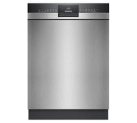 Siemens SN43ES04TE iQ300 - Lavastoviglie da incasso, 60 cm, cestello posate, varioSpeed Plus, funzionamento efficiente e silenzioso, autoOpen dry, aquaStop, Home Connect, acciaio spazzolato