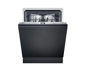 Siemens SN73EX22CE, iQ500, lavastoviglie intelligente completamente integrata 60 cm, Made in Germany, cassetto portaposate, varioSpeed Plus, cestelli flessibili, autoOpen dry per un'asciugatura