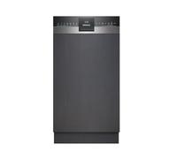 Siemens SR53ES24KE iQ300 Teilintegrierter Geschirrspüler, 45 cm Breit, 10 Maßgedecke, aquaStop, Kindersicherung, iQdrive, AquaSensor, Edelstahl