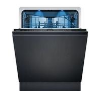 Siemens SX95EX12CE, iQ500 - Lavastoviglie intelligente, completamente integrata, 60 cm, Made in Germany, cassetto portaposate, extra silenzioso, varioSpeed, autoOpen dry, glassZone, cerniera variabile