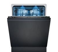Siemens SX95EX12CE, iQ500 - Lavastoviglie intelligente, completamente integrata, 60 cm, Made in Germany, cassetto portaposate, extra silenzioso, varioSpeed, autoOpen dry, glassZone, cerniera variabile