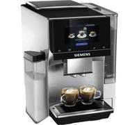 Siemens, macchina da caffè a grano tutto automatico, EQ700, schermo iSelect,coffeeeWorld,Cold Brew,Slow Brew,Latte Bricker, Home Connect, Acciaio inossidabile,Bianco,TQ715R03 integral