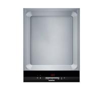 Siemens - Vetroceramica a induzione Indep. Partner Et475My11E, 2 fuochi, digitale, Inox, 40 cm, Teppan Yaki