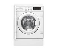 SIEMENS WI14W542ES LAVATRICE INCASSO, Caricamento frontale, 8 kg, 12 programmi, Profondità 544 mm, Bianco, livello rumorosità centrifuga 66 dB(A