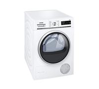 Siemens WT47W565 - Asciugatore a pompa di calore 8 kg, colore: Bianco