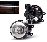 SIEMID Fendinebbia a LED di nuova generazione per Toyot.a Avensis, Yaris, Corolla, RAV4, Camry, Auris, Prius, C-HR, Tundra - Sostituzione OEM 81220-0D042 / 8121012230
