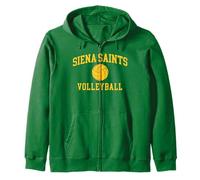 Siena College Saints Volleyball Throwback Retro Felpa con Cappuccio