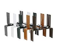 Siena Garden 678253 Supporto per fioriera, Confezione da 2