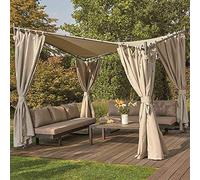 Siena Garden Berlino J05232 - Pannello Laterale per Gazebo, Colore: Grigio Chiaro