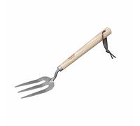 Siena Garden d70340 Klein Gabel isyplant, Acciaio Inox/Legno di Frassino, 42 x 8 x 5 cm