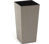 Siena Garden Eco Nizza - Vaso per Piante, Colore: Grigio