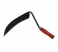 Siena Garden Falciatrice per falciatura da 30 cm, con Protezione per Bordi e Manico in Legno