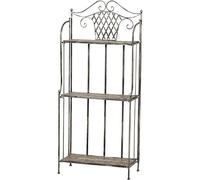 Siena Garden Felina, ripiano in ferro con effetto mosaico, 143 cm, multicolore