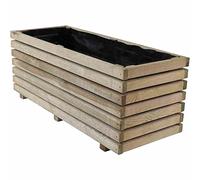 Siena Garden Fioriera Ella 100 in legno, 100 x 40 x 40 cm