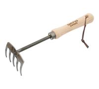 SIENA GARDEN Kleinrechen 5 Denti Eschegriff Macchina da Giardino Rastrello