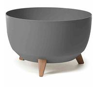 Siena Garden LA881-82 M82580 Vaso per Piante Plastica Antracite, Multicolore