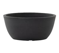 Siena Garden Malaga 48 - Vaso per piante, colore: antracite, Ø 48 cm x 22 cm