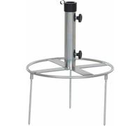 Siena Garden picchetto per prato zincato Ø 40 cm con adattatori in plastica