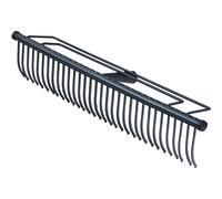 Siena Garden Rastrello per Foglie Manuale 32 Denti 60cm Senza Manico