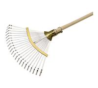 Siena Garden Scopa professionale per foglie 32-48 cm con beccuccio regolabile