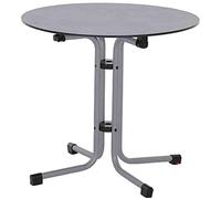 Siena Garden Sola - Tavolo Pieghevole, Colore: Argento