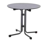 Siena Garden Sola - Tavolo Pieghevole, Colore: Grigio