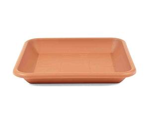 Siena Garden - Sottovaso Quadrato per Quadro 40 Terra, 34 x 34 cm