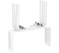 SIENA GARDEN supporto per cassette ad H montato bianco, 1 coppia