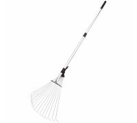 Siena Garden Teleskop-Laubrechen Rastrello da Giardino Laubfächer Estendibile