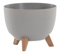 Siena Garden Vaso Di Piante Fioriera Contenitore Grigio OSLO 29 Cm