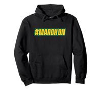 Siena University Saints - March On Logo #marchon Felpa con Cappuccio