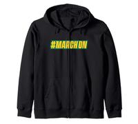 Siena University Saints - March On Logo #marchon Felpa con Cappuccio
