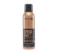 Sienna X Schiuma Autoabbronzante Express Q10 200 ml. Formula ad asciugatura rapida arricchita con vitamina E. Falsa abbronzatura per viso e corpo