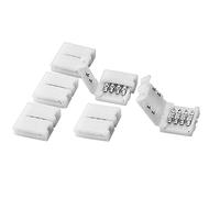 Sienoc 5x LED SMD RGB cavo adattatore del connettore rapido per la striscia di RGB 4 Pin