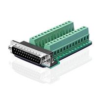 SIENOC connettore D-SUB Db25 maschio D-sub 25 pin terminale PCB Board