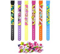 SIENON Dots Braccialetti 6 pezzi per bambini, fai da te creativi, progetti di artigianato, kit per bambini, braccialetti dell'amicizia, pois da costruzione, giocattoli per ragazzi e ragazze