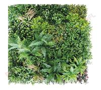 SIEPE ARTIFICIALE A PANNELLO QUADRATO JUNGLE CM. 100X100